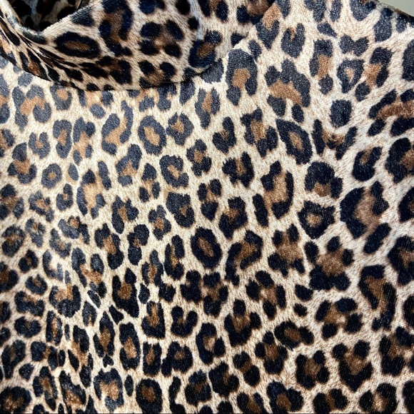 Leopard Print Mini Dress - Picture 3 of 4